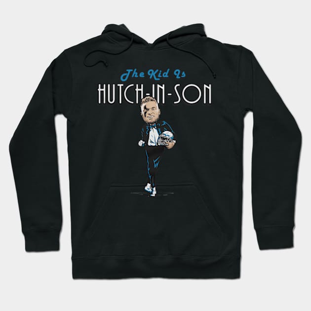 Aidan Hutchinson The Is Hutch-In-Son Hoodie by caravalo